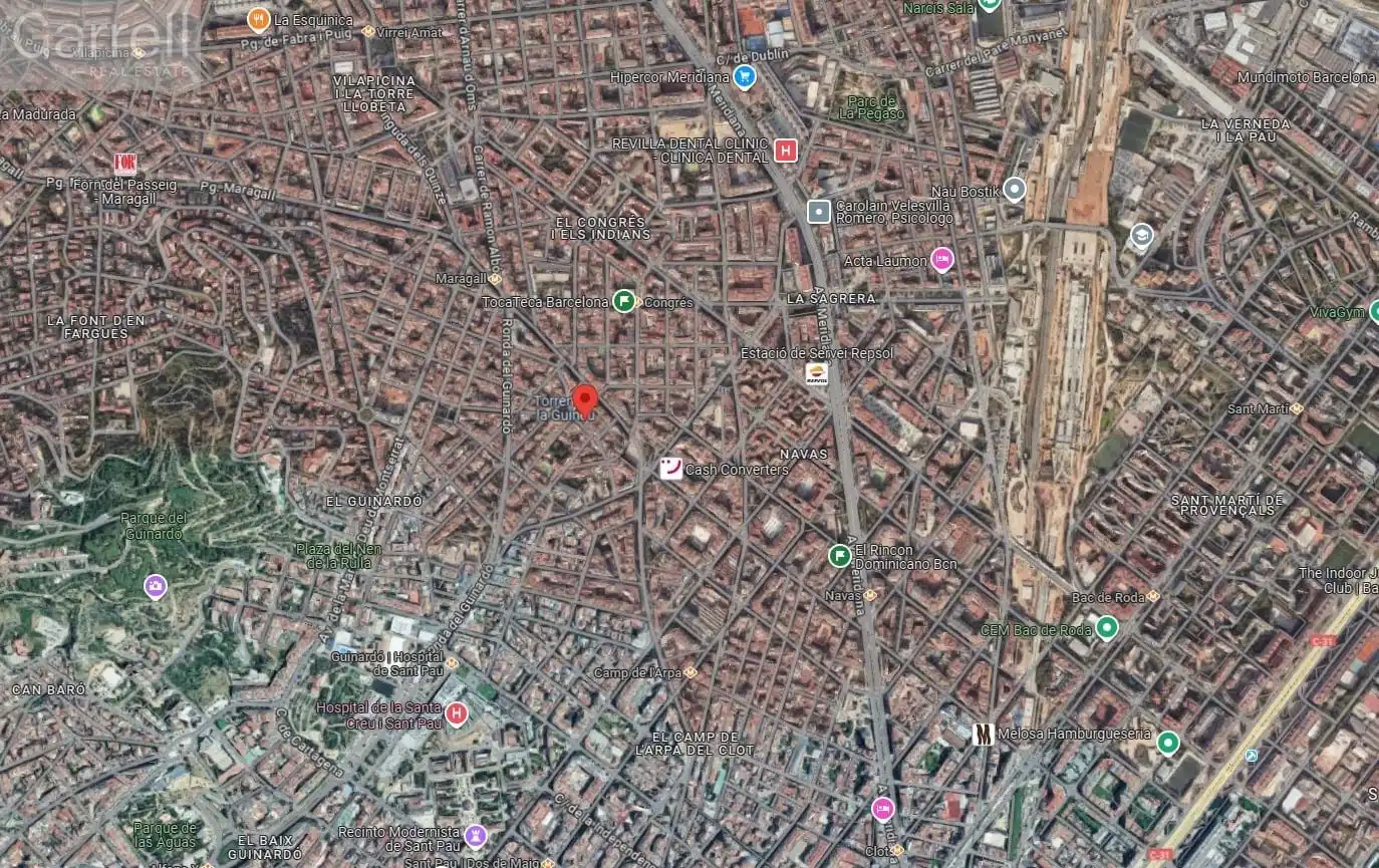 Vista exterior de Residencial en venda en Barcelona