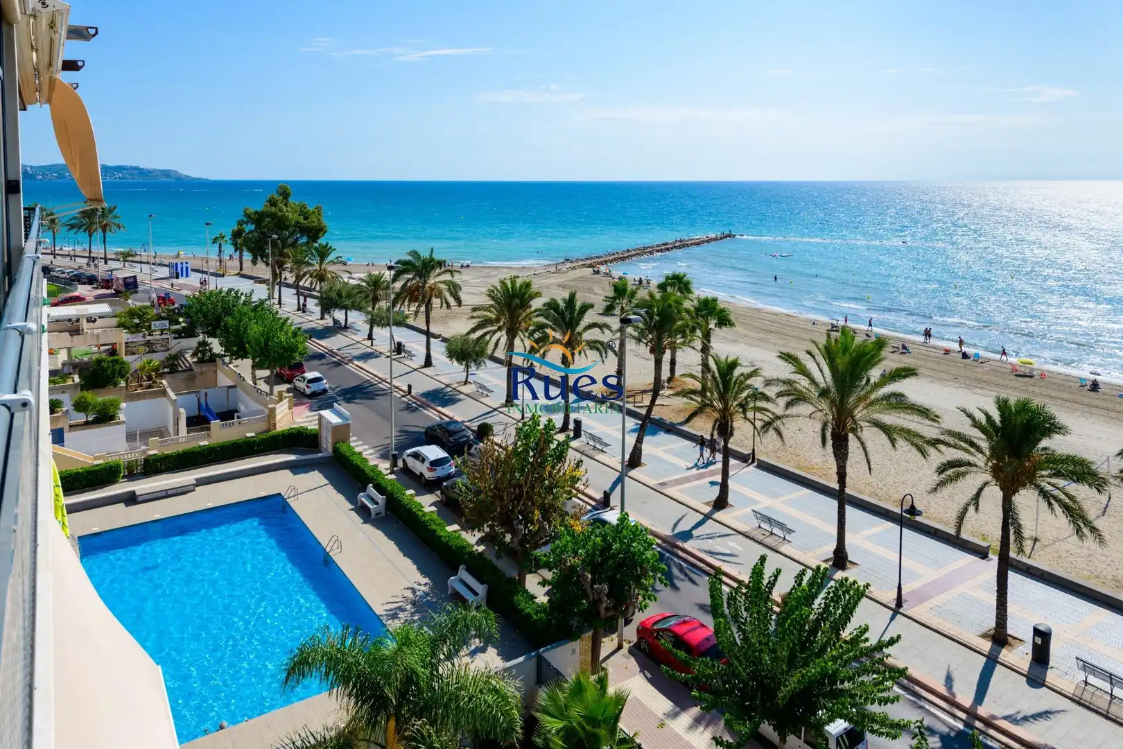 Vista exterior de Ático en venta en Benicasim / Benicàssim con Aire acondicionado, Calefacción y Trastero