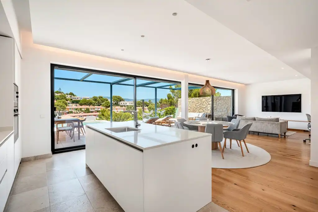 Kitchen of Detached homes for sale in Calvià  with Air Conditioner, Private garden and Terrace