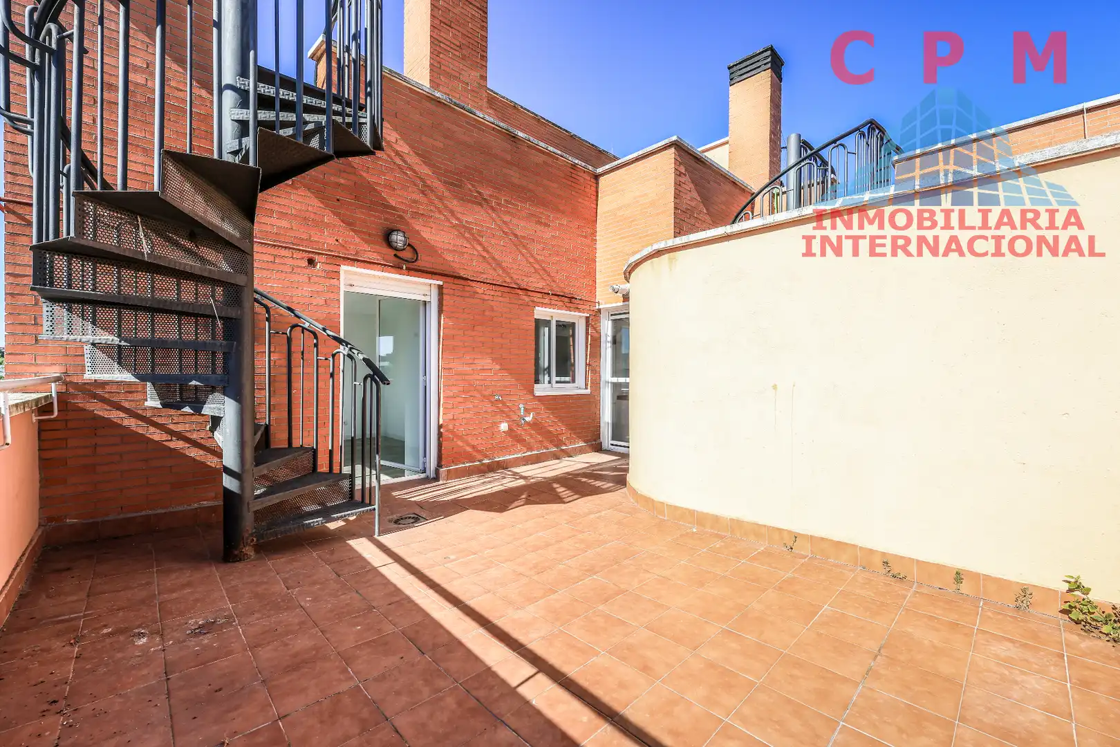 Terrasse von Dachboden zur Miete in Alcobendas mit Klimaanlage, Heizung und Parkett