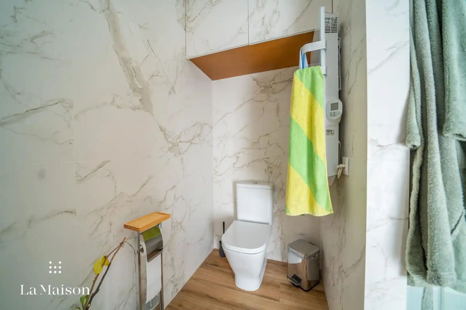 Baño de Casa o chalet en venta en Caldes d'Estrac con Aire acondicionado, Calefacción y Jardín privado