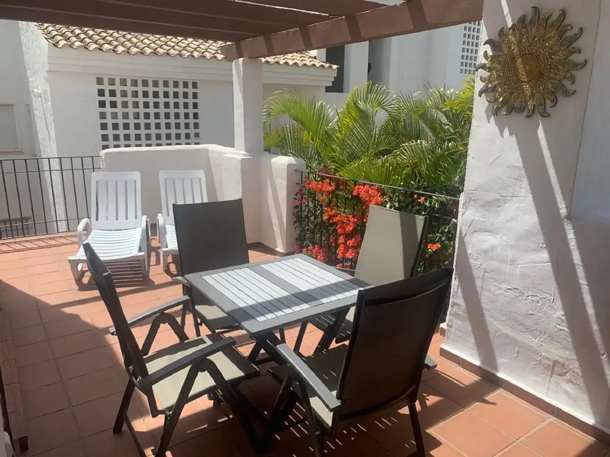 Terraza de Piso en venta en Marbella con Terraza, Trastero y Amueblado