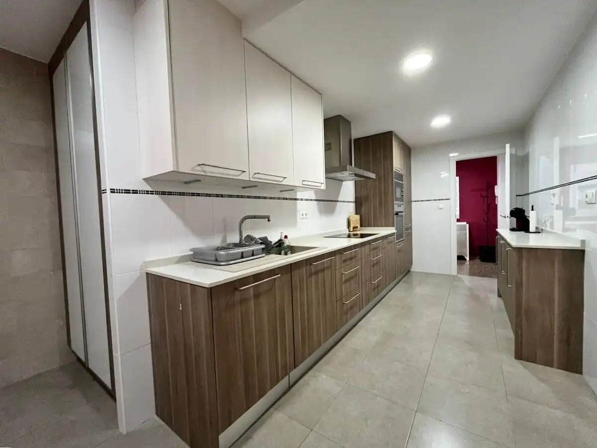 Kitchen of Flat for rent in Dénia  with Air Conditioner, Heating and Terrace