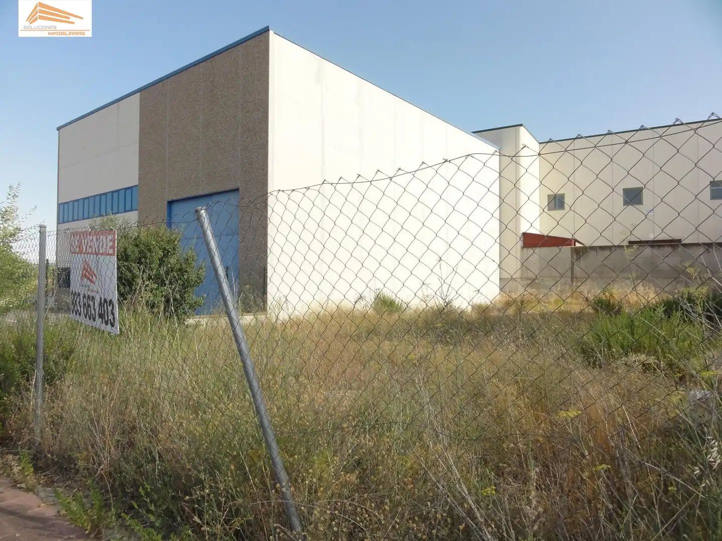 Vista exterior de Terreny industrial en venda en Valladolid
