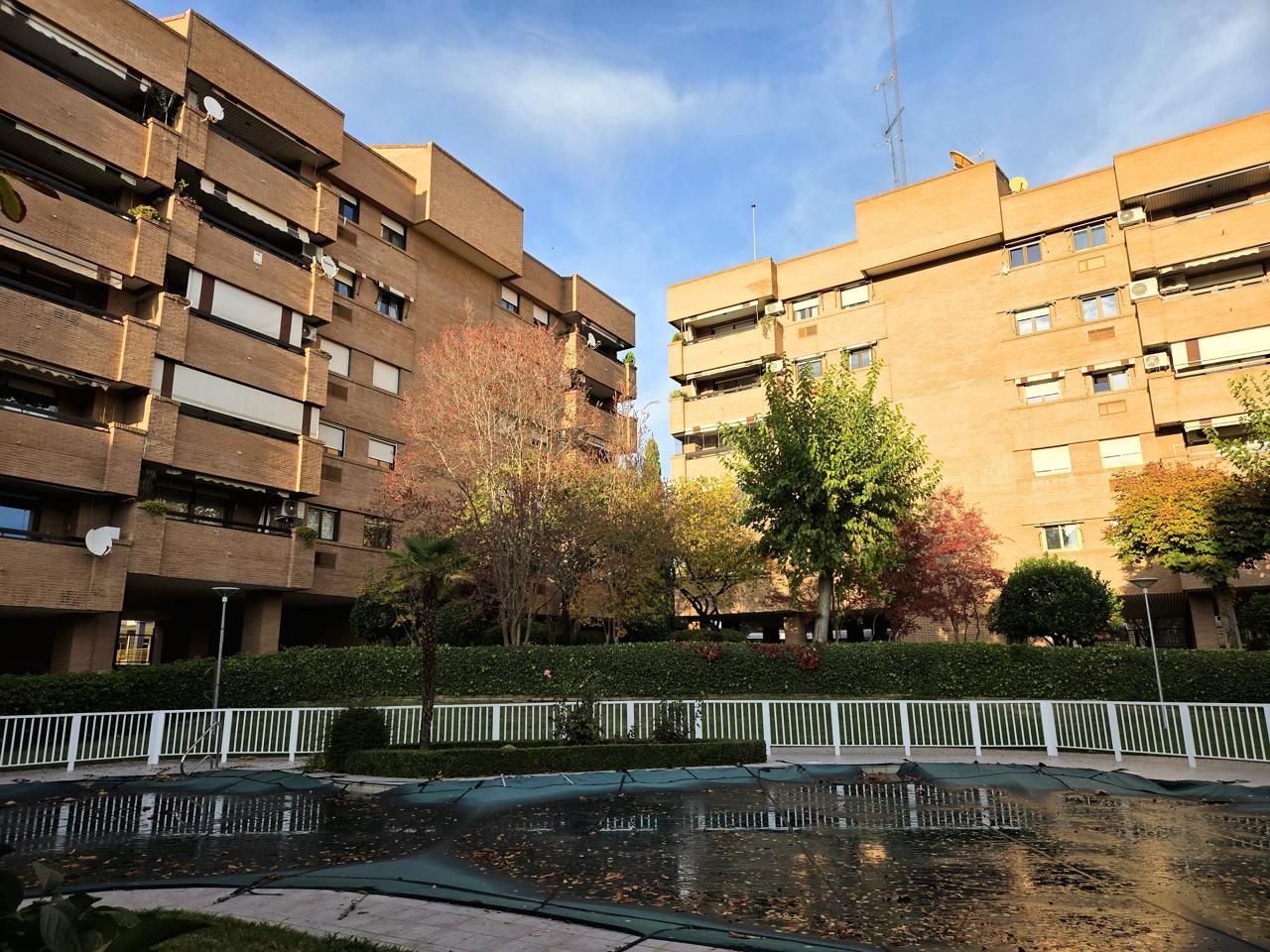 Exterior view of Flat for sale in  Toledo Capital  with Air Conditioner, Heating and Private garden