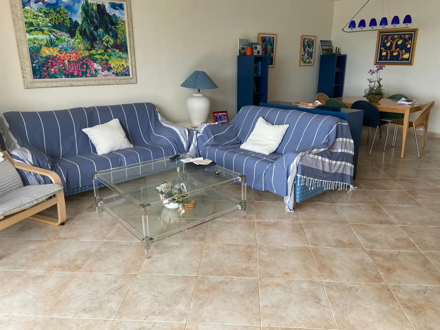 Sala de estar de Casa o chalet en venta en Altafulla con Calefacción, Terraza y Balcón