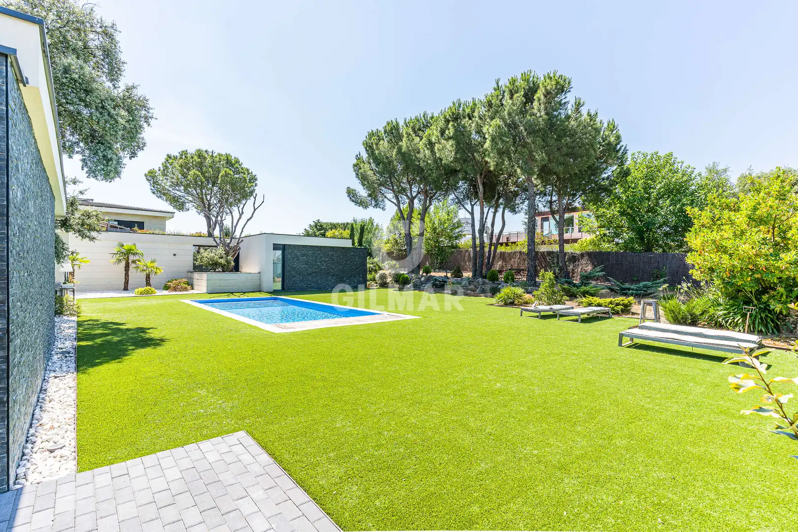 Jardí de Casa o xalet en venda en Madrid amb Calefacció, Jardí privat i Piscina