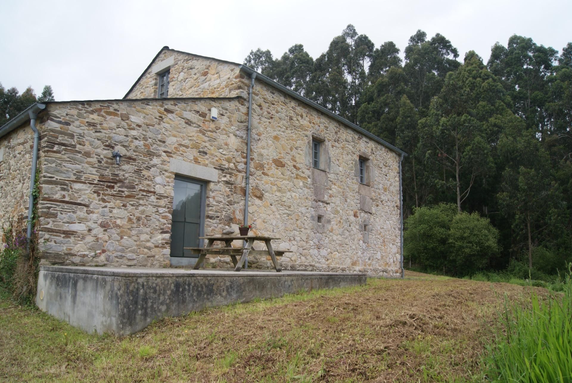 Vista exterior de Casa o chalet en venta en Foz con Calefacción, Jardín privado y Piscina