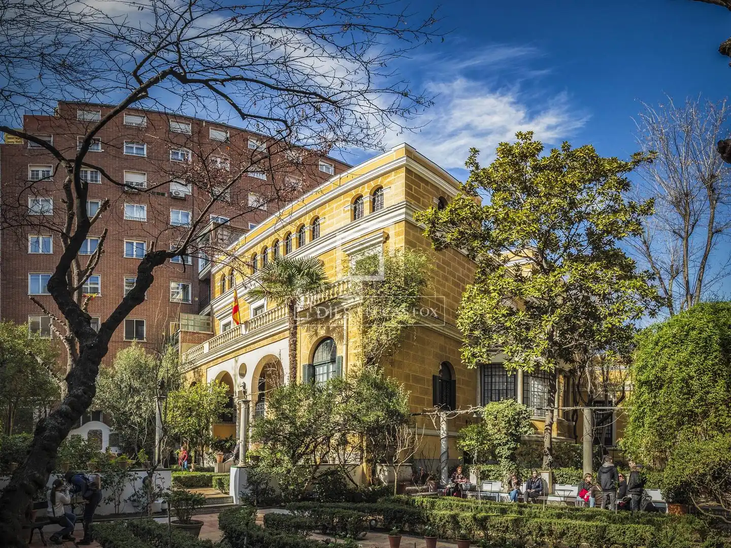 Außenansicht von Dachboden zur Miete in Madrid mit Klimaanlage, Heizung und Möbliert