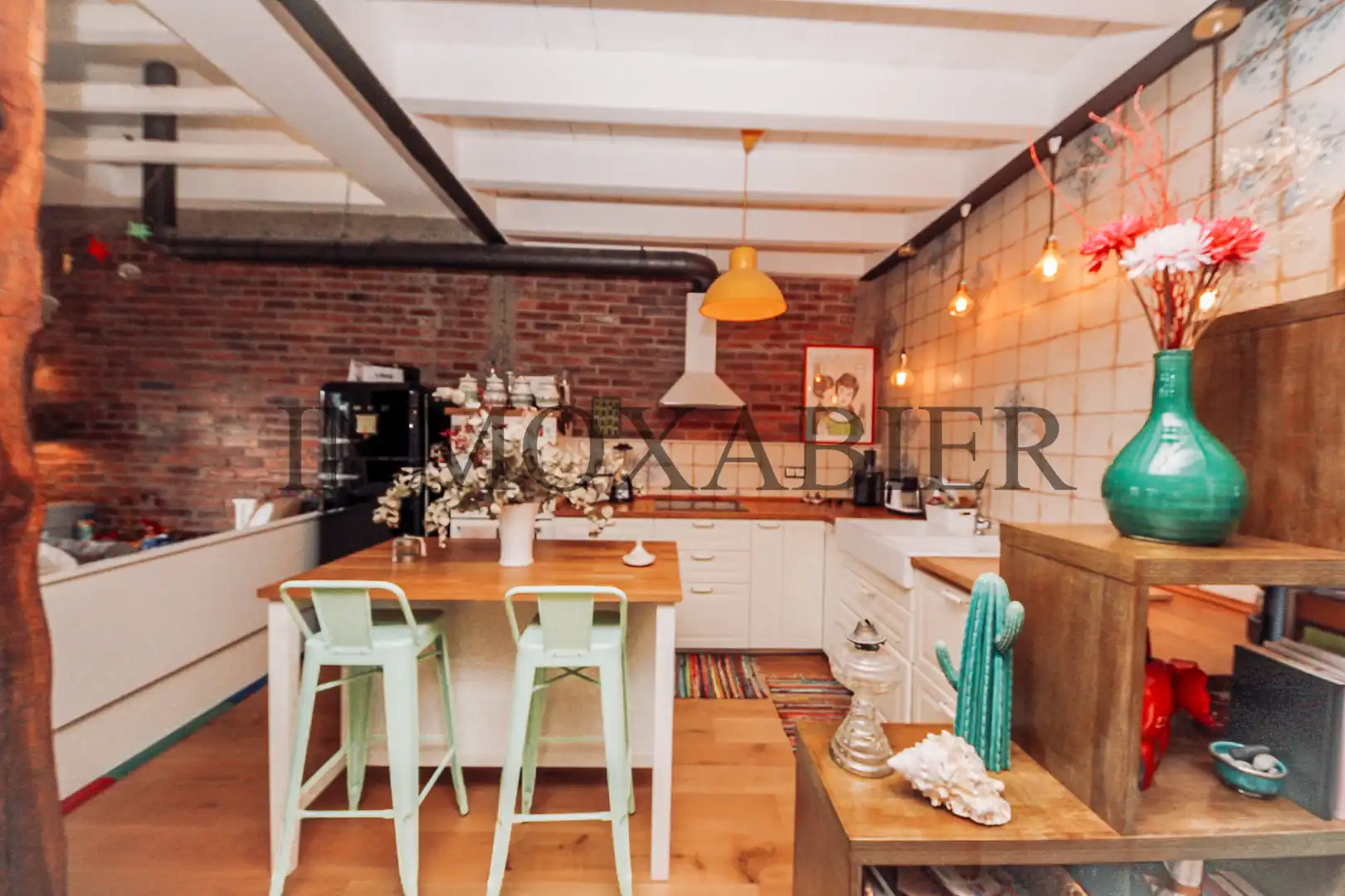 Cocina de Dúplex en venta en Bilbao  con Calefacción, Amueblado y Horno