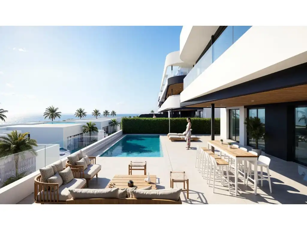 Mini appartamento con piscina in vendita a Las Lomas de Rame - Bahía Bella