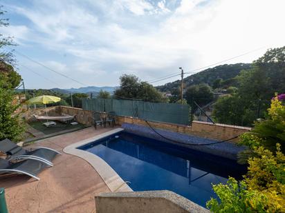 Swimming pool of House or chalet for sale in Dosrius  with Air Conditioner, Terrace and Swimming Pool