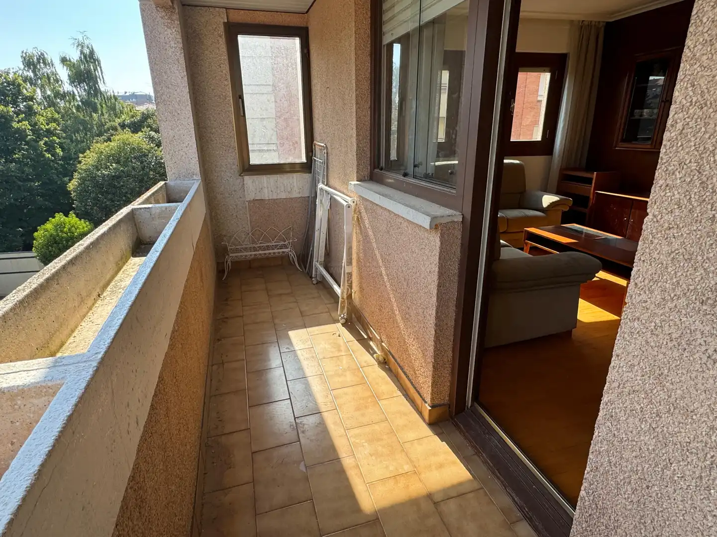 Balcony of Flat for sale in  Logroño  with Heating, Parquet flooring and Storage room