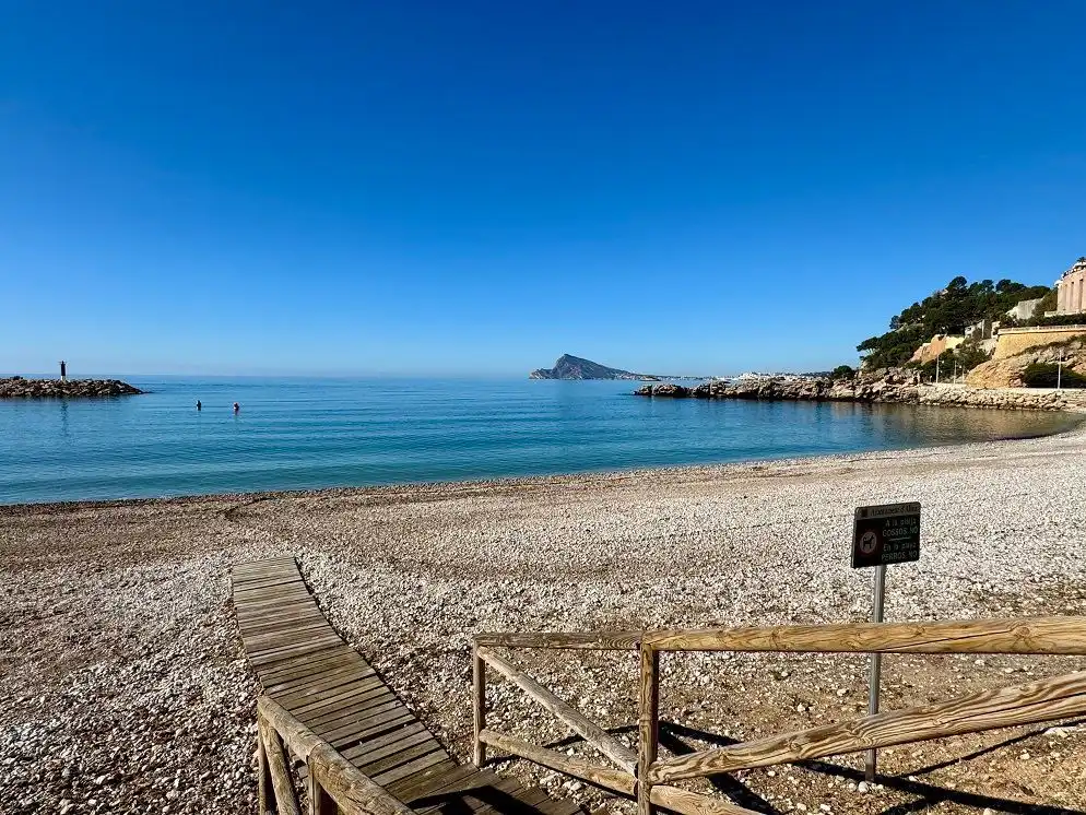 Vista exterior de Apartamento en venta en Altea con Aire acondicionado, Calefacción y Terraza