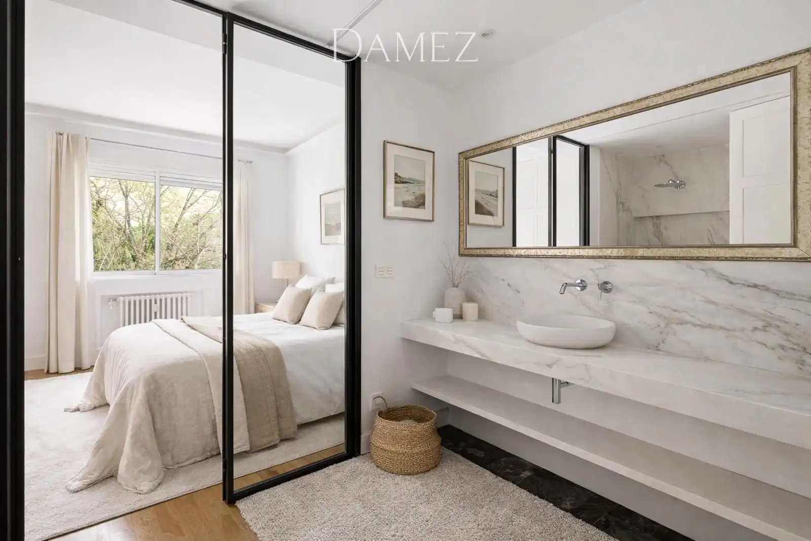 Badezimmer von Wohnung zum Verkauf in Madrid mit Klimaanlage, Heizung und Abstellraum