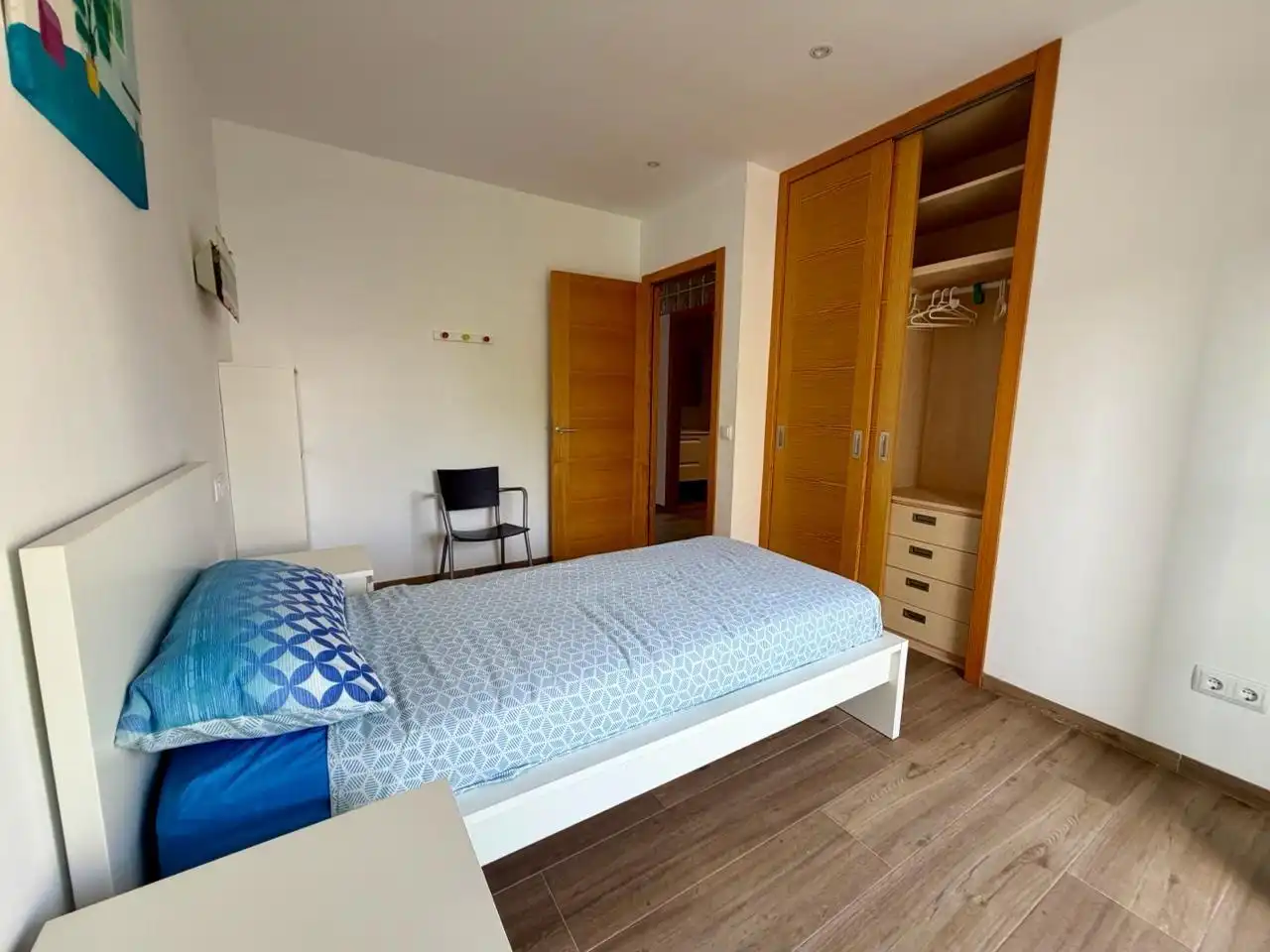 Bedroom of Flat for rent in Santa Margalida  with Air Conditioner, Heating and Terrace