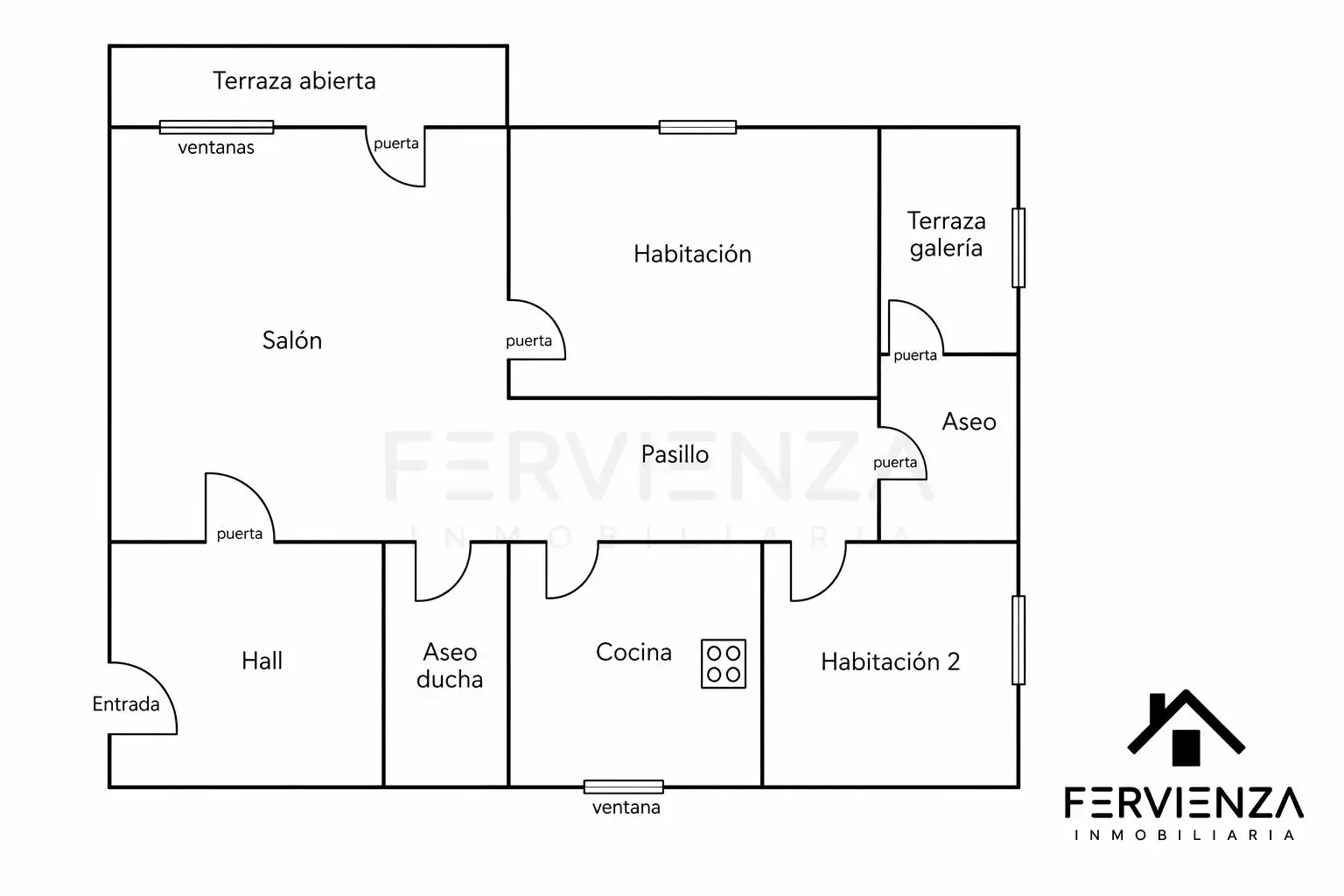 Piso con ascensor en venta en HUCA - La Cadellada, imagen 2