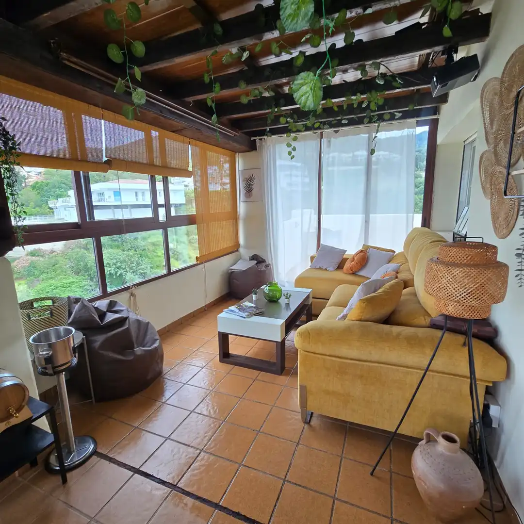 Living room of Attic for sale in Benalmádena  with Air Conditioner, Terrace and Storage room