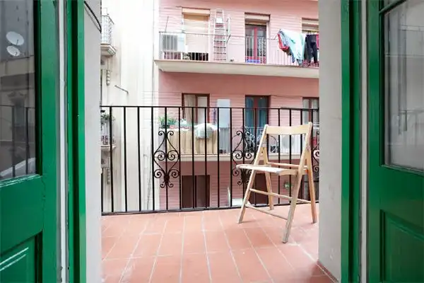 Terrasse von Wohnungen zum Verkauf in Barcelona mit Möbliert, Ofen und Mikrowelle