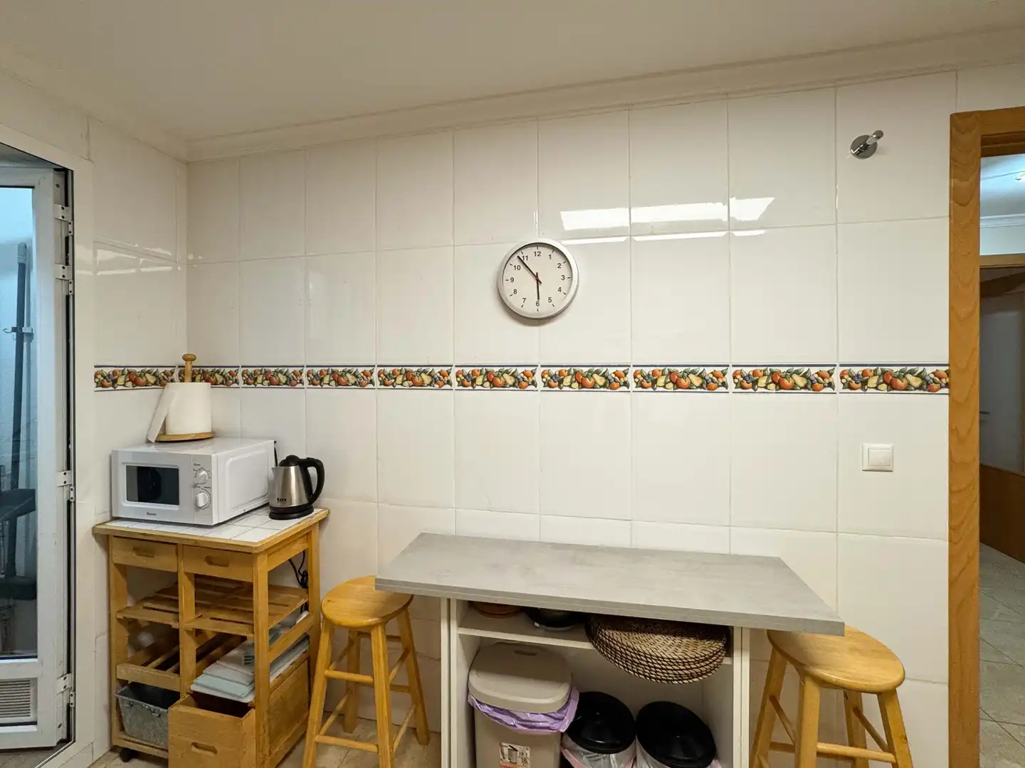 Kitchen of Flat for rent in Dénia  with Air Conditioner, Terrace and Furnished