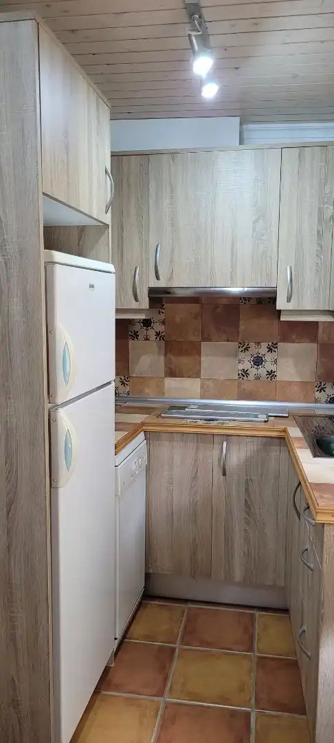 Kitchen of Study for rent in Cuenca  with Air Conditioner, Heating and Furnished