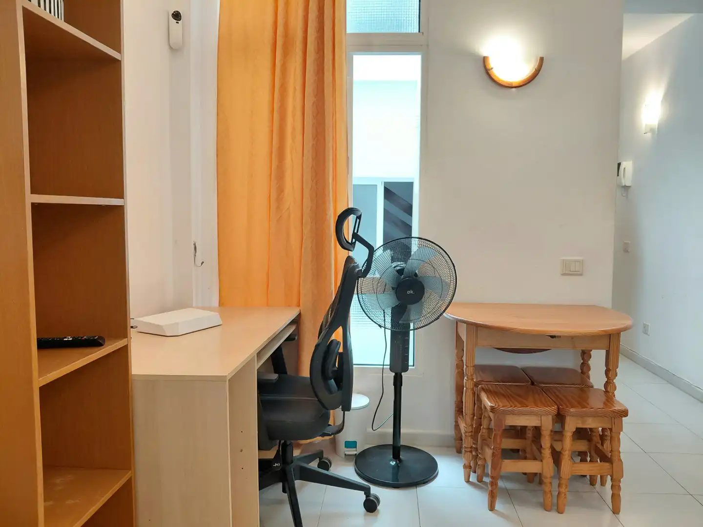 Habitación de Estudio de alquiler en Las Palmas de Gran Canaria con Amueblado, Lavadora y Microondas