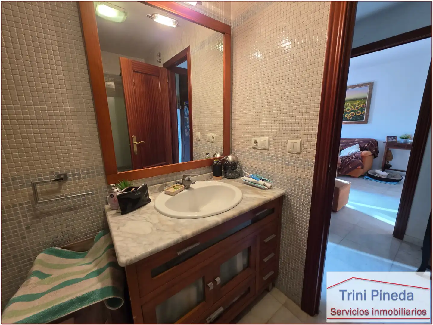 Baño de Ático en venta en Sevilla con Aire acondicionado, Terraza y Trastero