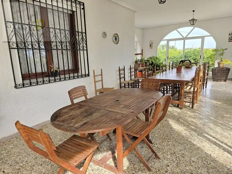 Terrassa de Casa o xalet en venda en Elche / Elx amb Jardí privat, Terrassa i Traster