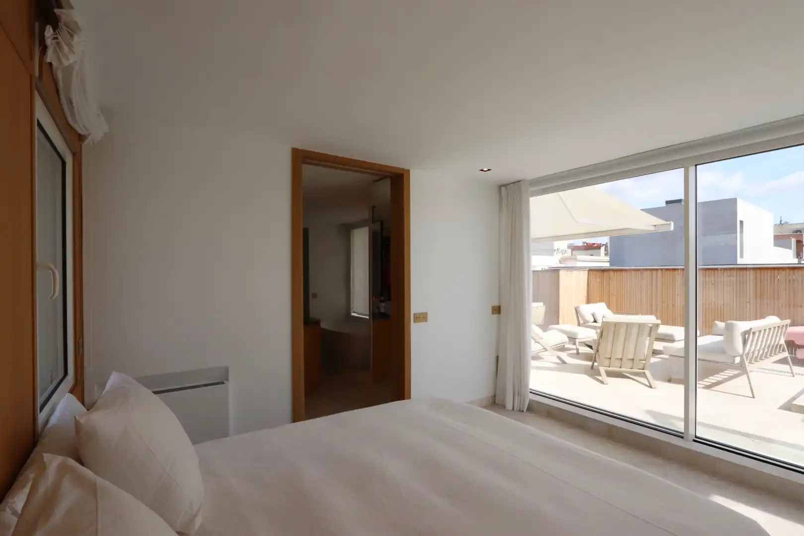 Bedroom of Attic for sale in Madrid  with Air Conditioner, Heating and Parquet flooring
