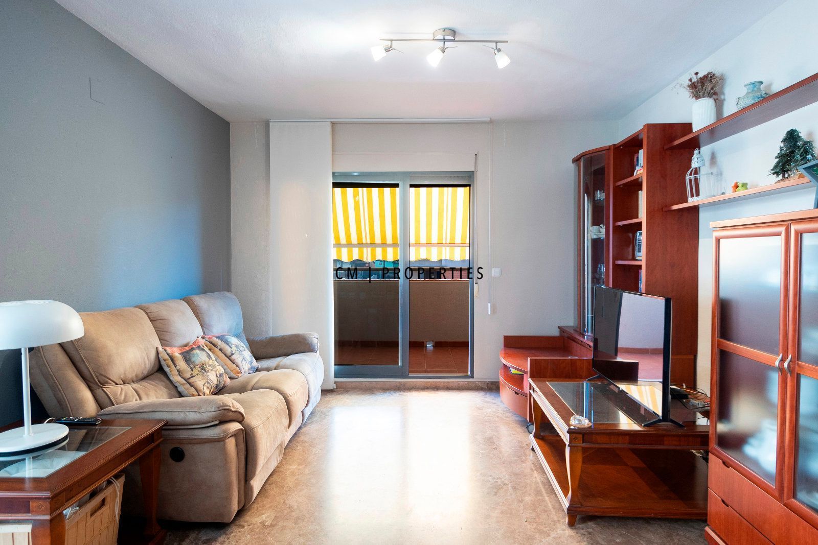 Sala d'estar de Pis de lloguer en  Valencia Capital amb Aire condicionat, Calefacció i Terrassa