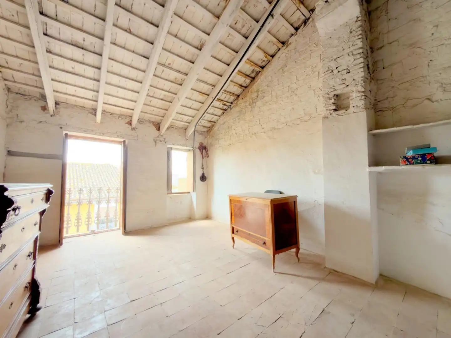 Bedroom of Houses for sale in Museros  with Terrace and Balcony