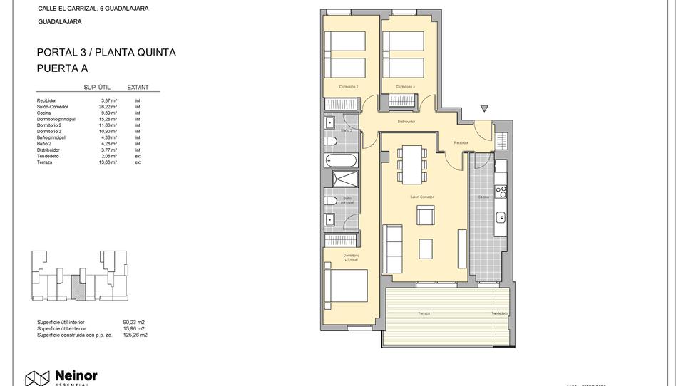 Foto 1 de Pis en venda a   Calle el Carrizal, 6, Las Cañas, Guadalajara