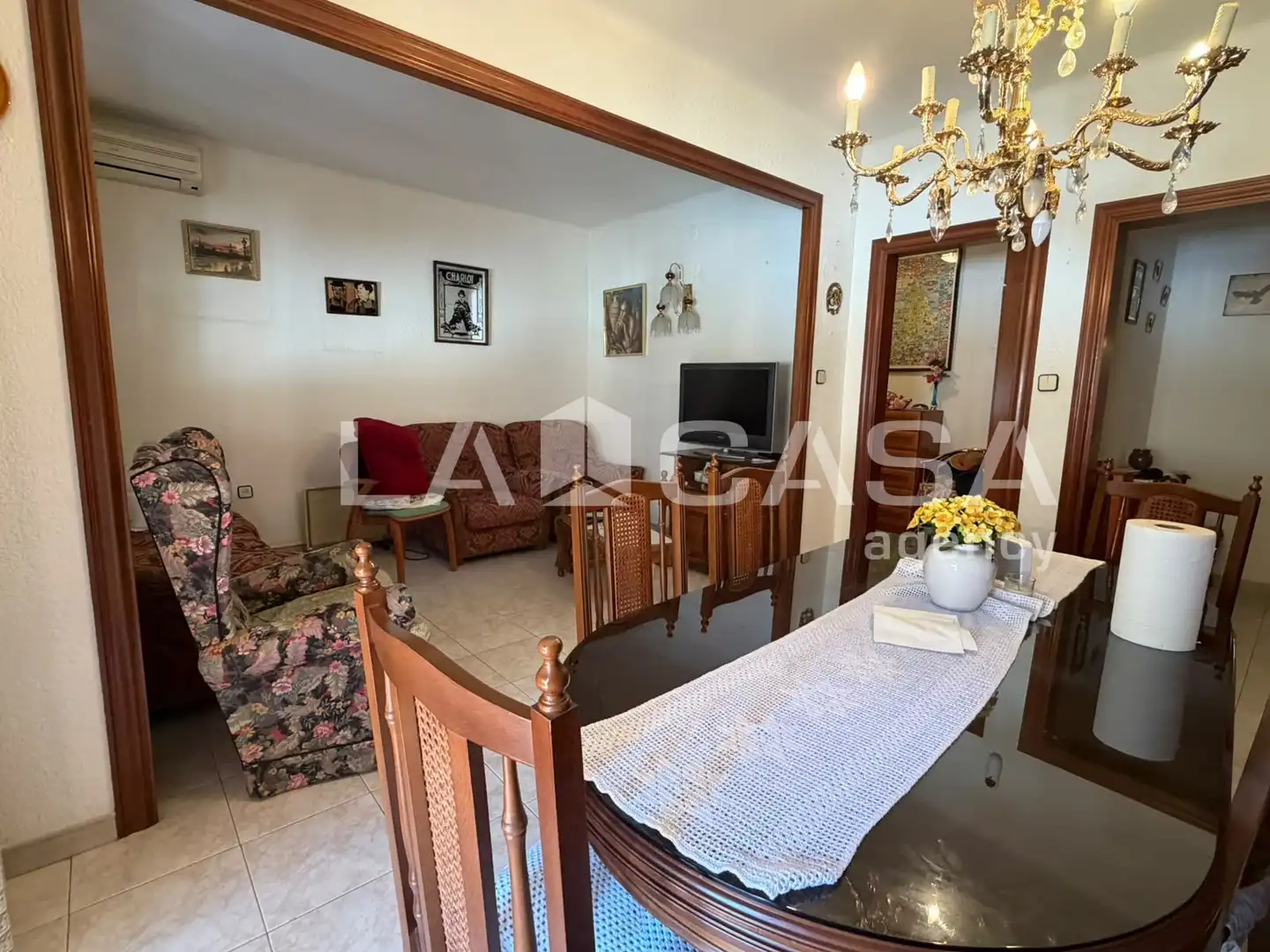 Living room of Flat for sale in Santa Coloma de Gramenet  with Heating, Storage room and Balcony