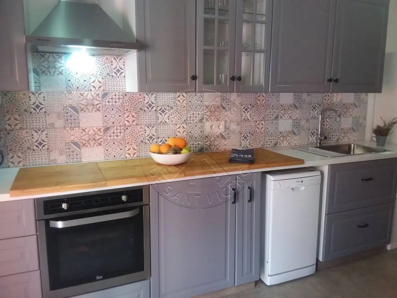 Kitchen of Single-family semi-detached for sale in Sant Vicenç de Castellet  with Terrace
