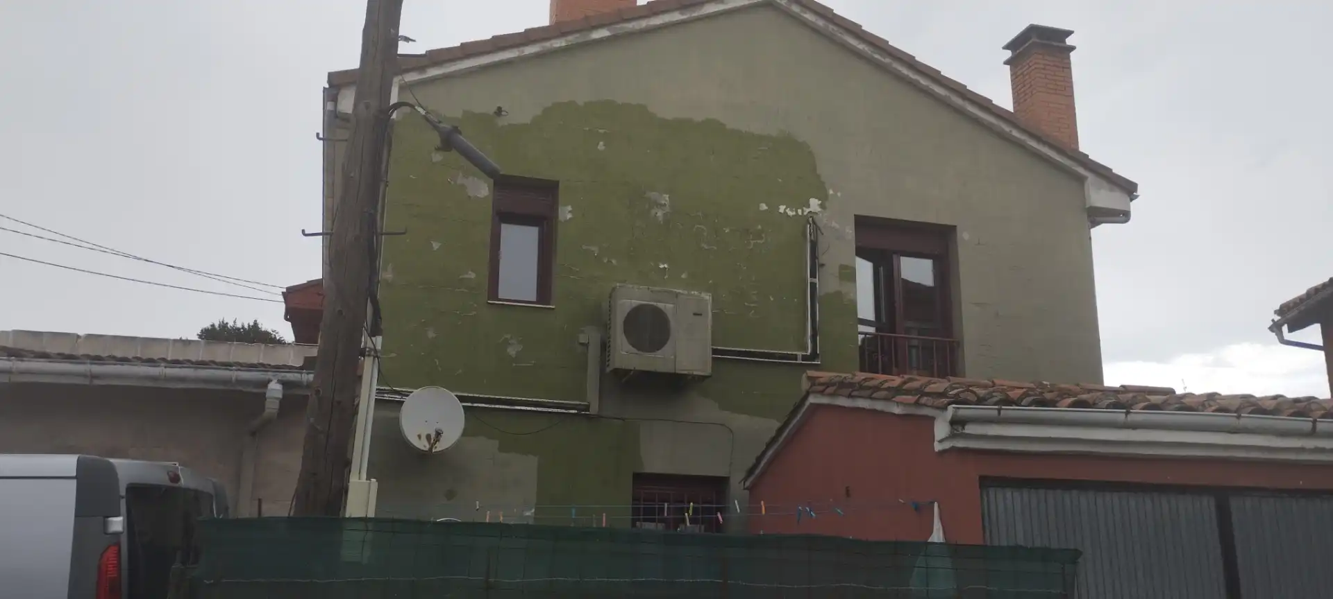 Exterior view of Flat for sale in Siero  with Air Conditioner, Terrace and Balcony