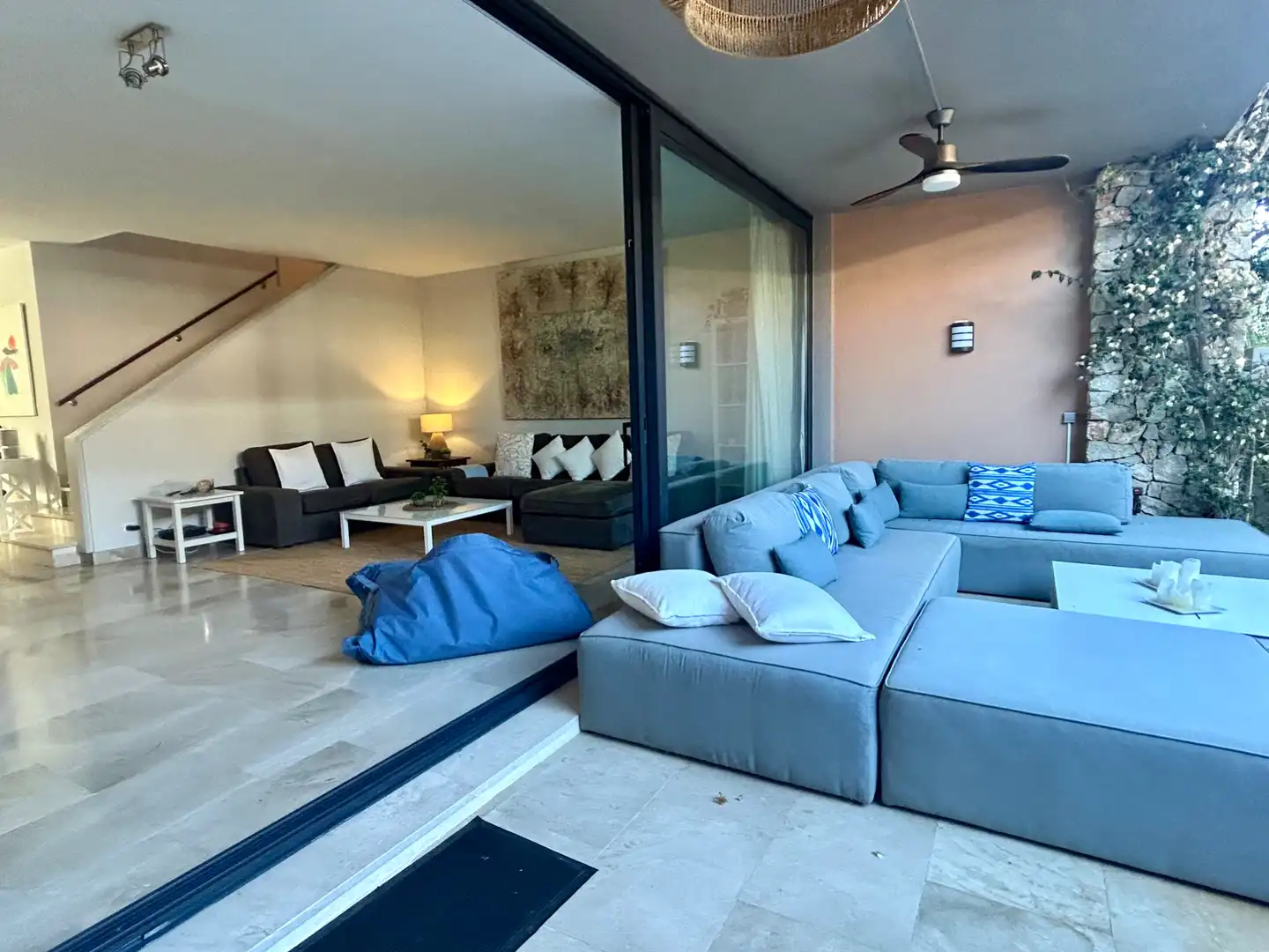 Living room of Flat for rent in Son Servera  with Air Conditioner, Heating and Terrace