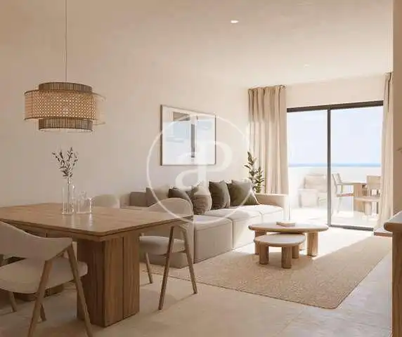 Sala d'estar de Pis en venda en El Campello amb Aire condicionat, Calefacció i Jardí privat