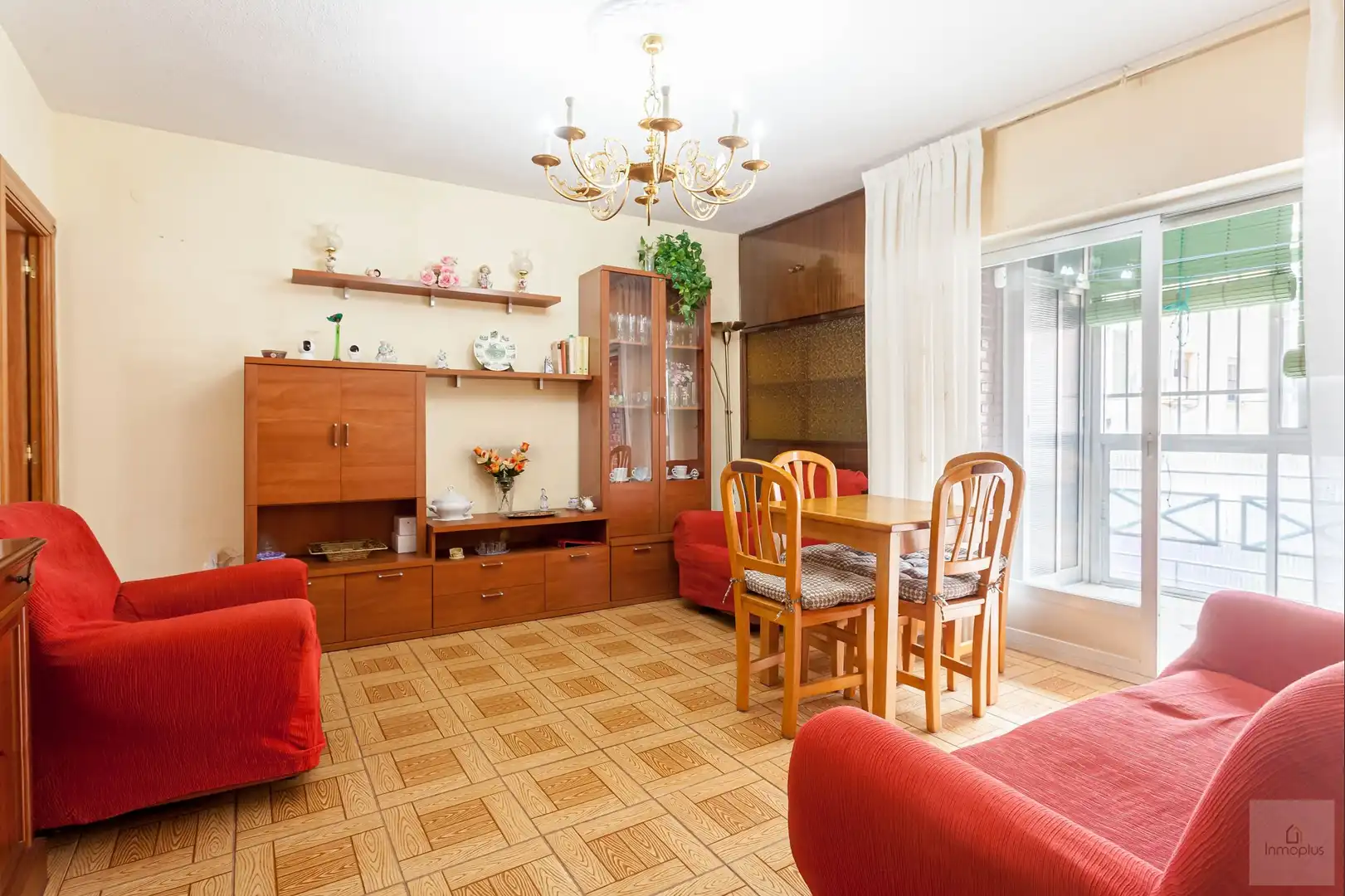 Sala de estar de Piso en venta en Madrid con Aire acondicionado y Terraza