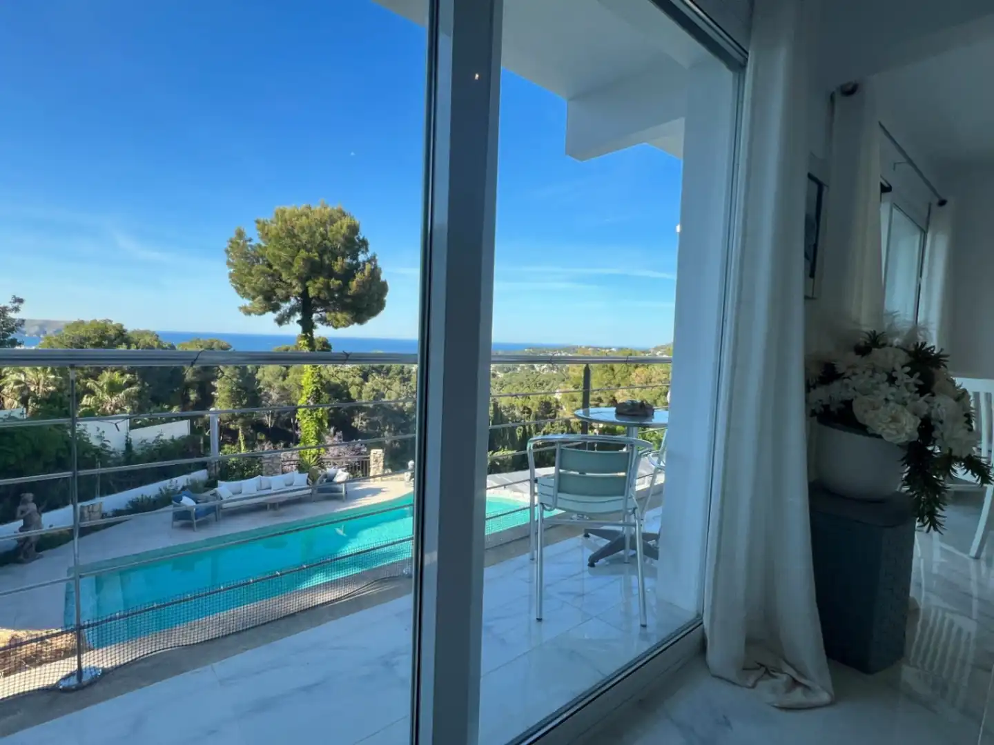 Balcony of Houses for sale in Jávea / Xàbia  with Air Conditioner, Heating and Terrace
