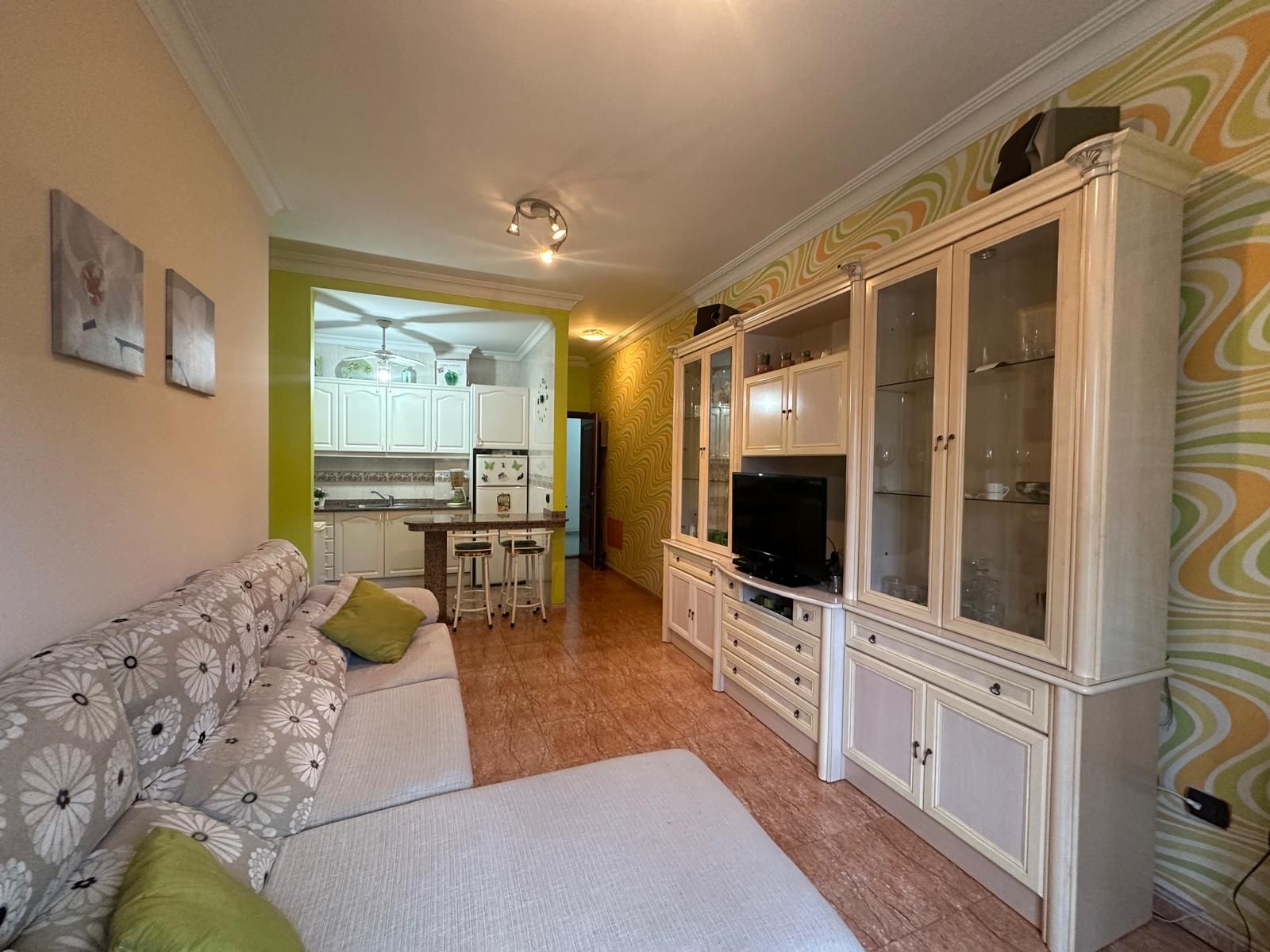 Sala d'estar de Pis de lloguer en Las Palmas de Gran Canaria