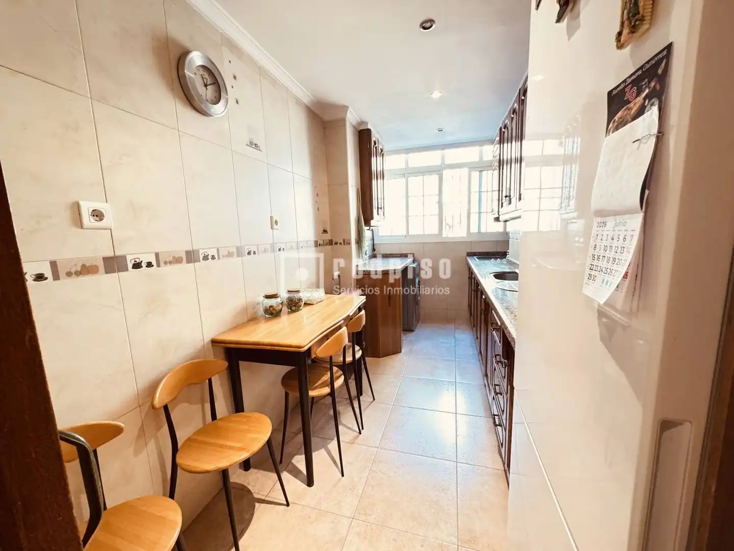 Cocina de Piso de alquiler en Málaga con Aire acondicionado y Amueblado