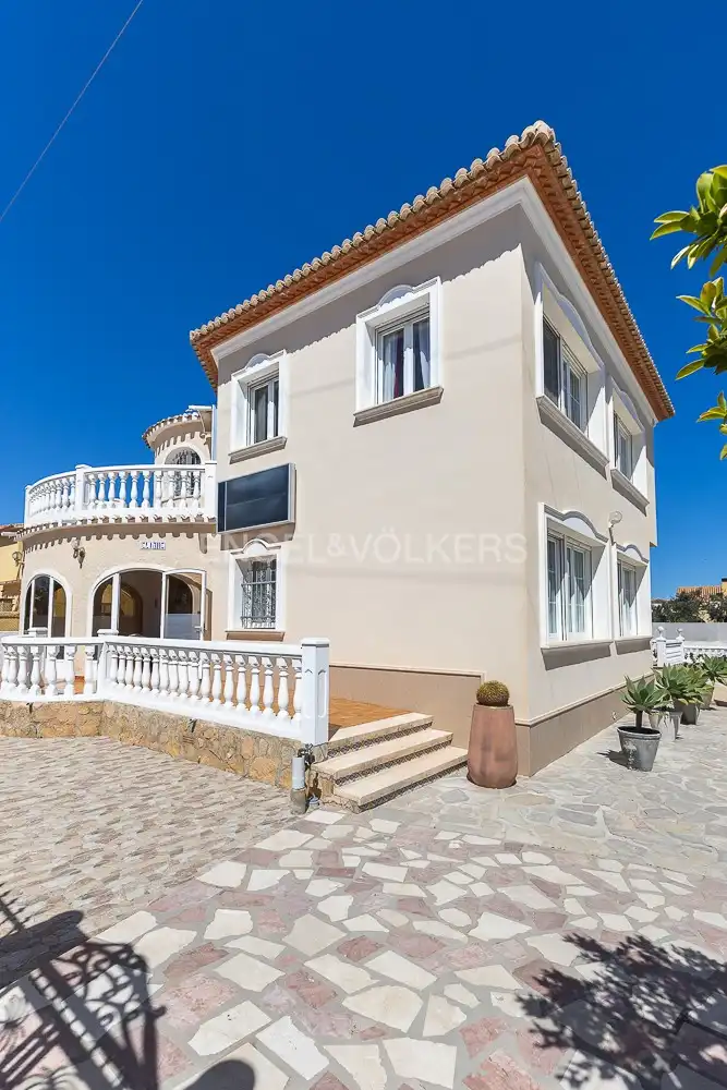 Vista exterior de Finca rústica en venta en Els Poblets con Aire acondicionado, Calefacción y Jardín privado