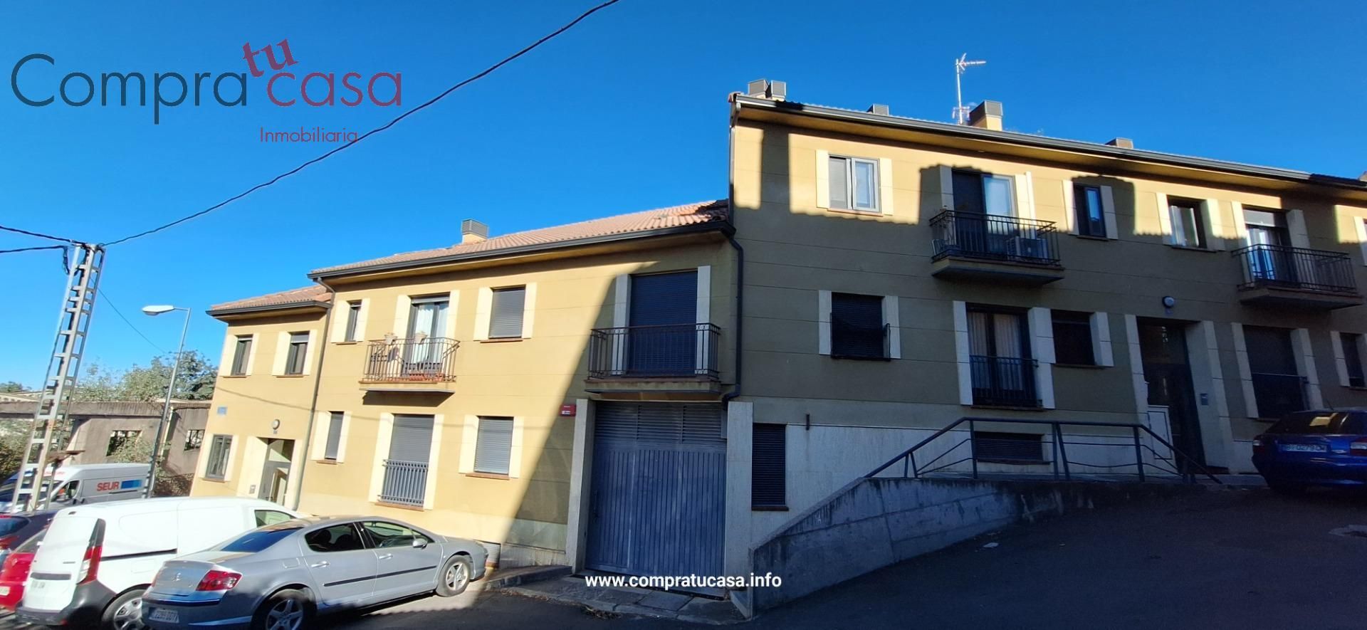 Exterior view of Apartment for sale in Segovia Capital  with Heating, Balcony and Community pool