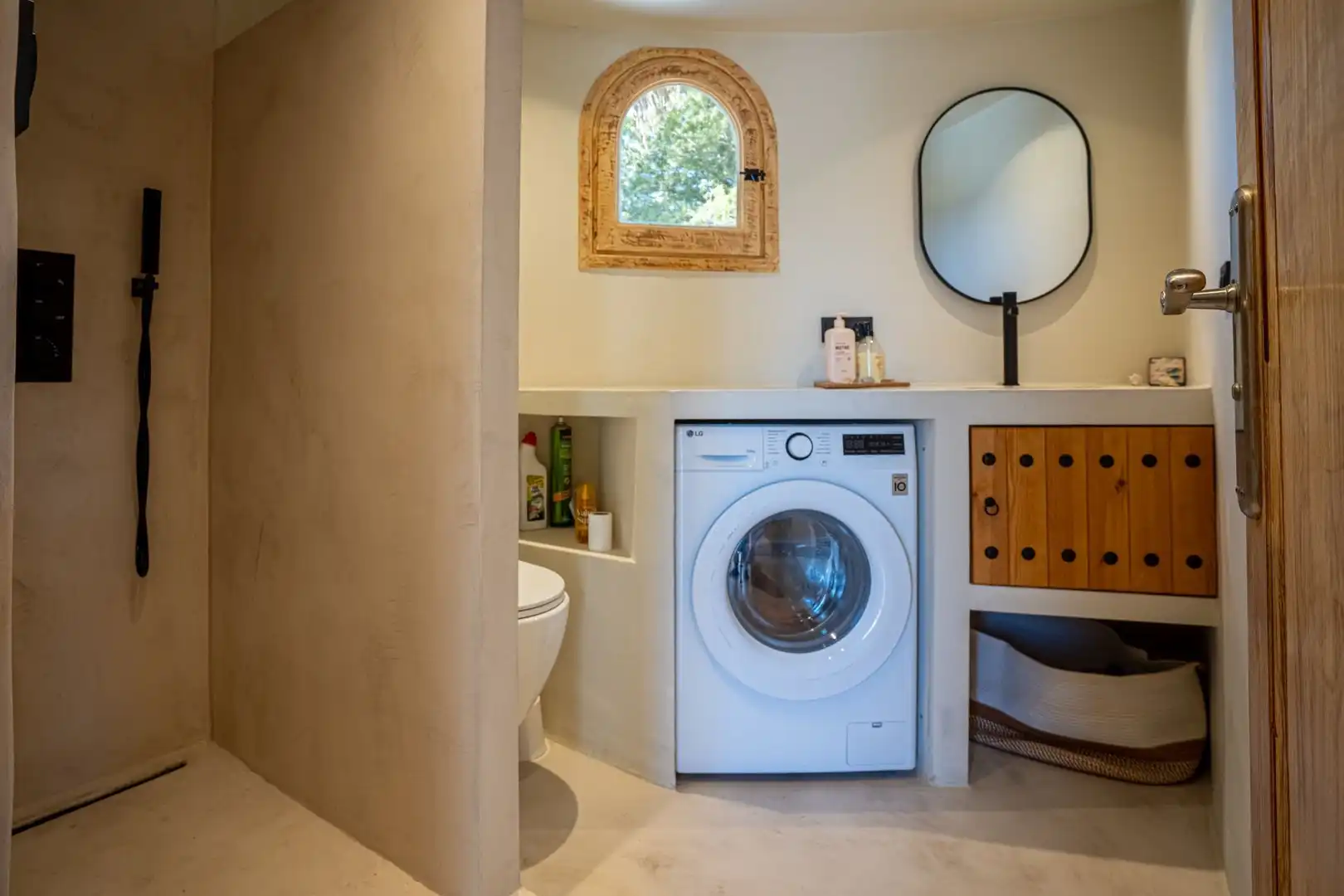 Badezimmer von Haus oder Chalet zum Verkauf in Sant Josep de sa Talaia mit Klimaanlage, Heizung und Terrasse