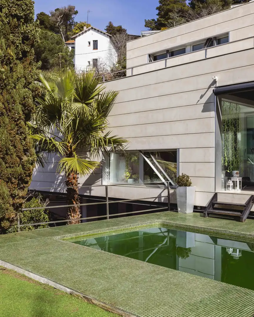 Vista exterior de Casa o chalet en venta en Barcelona con Aire acondicionado, Calefacción y Terraza