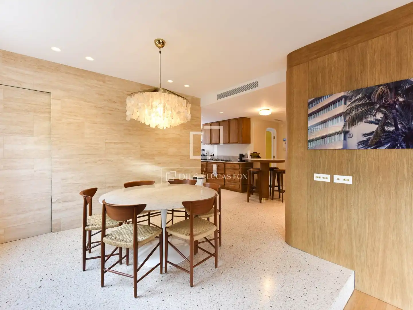 Dining room of Flat for sale in Barcelona  with Air Conditioner, Heating and Terrace