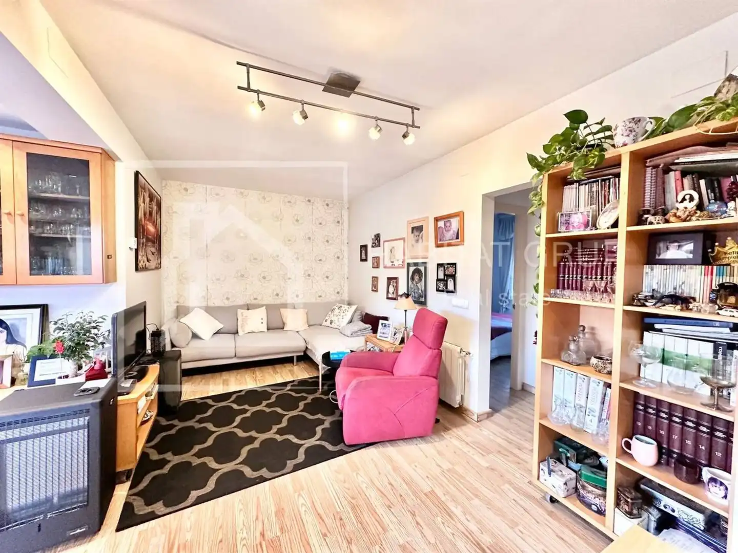 Sala de estar de Casa o chalet en venta en Girona