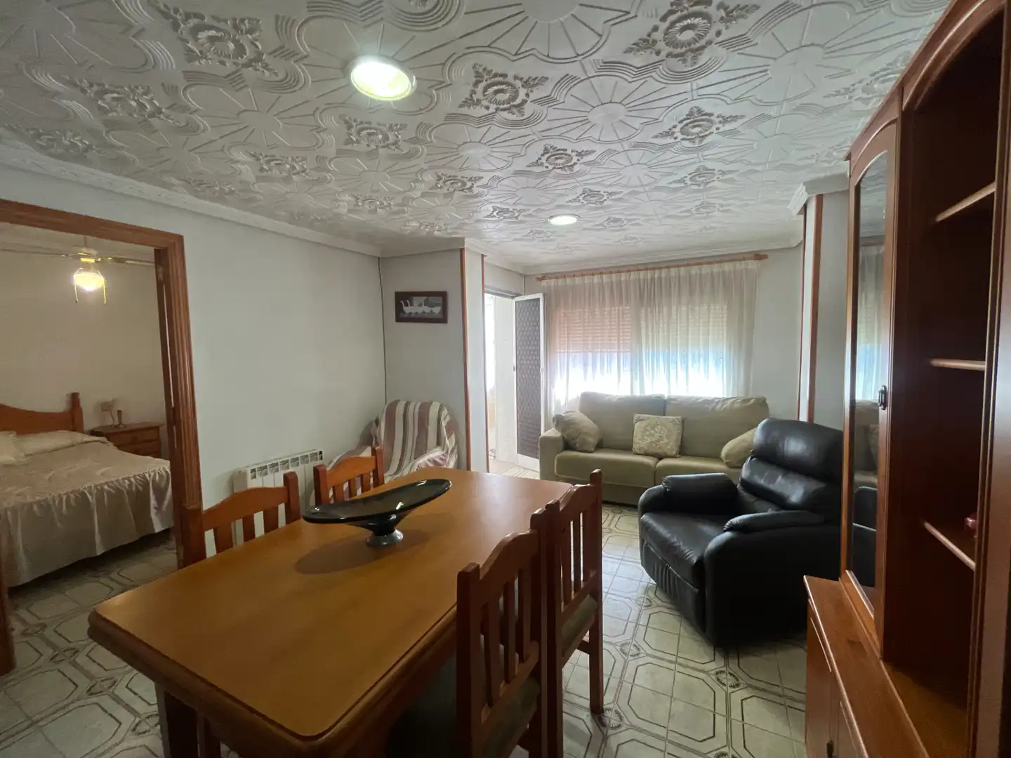 Sala de estar de Piso en venta en Sagunto / Sagunt con Amueblado, Horno y Lavadora
