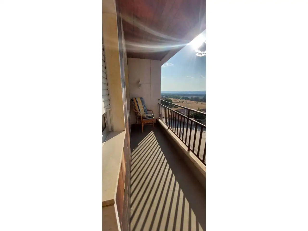 Terraza de Casa o chalet en venta en Almanza con Jardín privado, Terraza y Amueblado