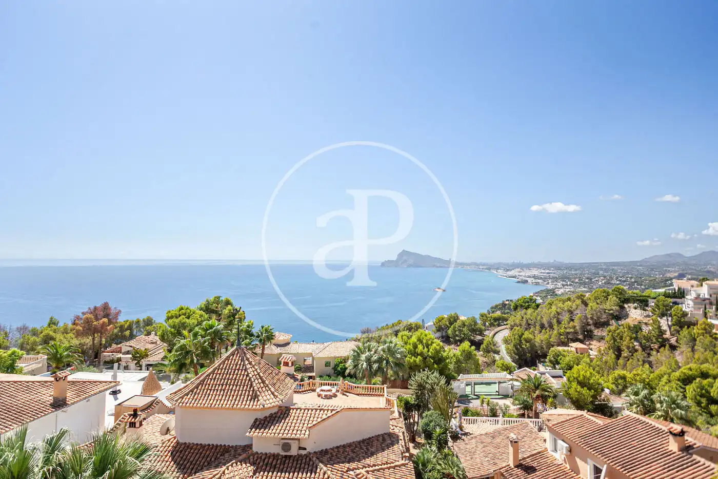 Vista exterior de Casa o chalet en venta en Altea con Aire acondicionado, Calefacción y Jardín privado